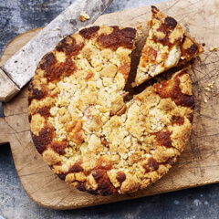 FrugtKurvens egen Æblekage med knas